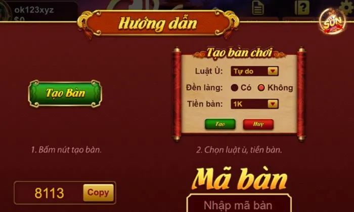 Chắn Sunwin Hướng dẫn đặt cược chắn sunwin