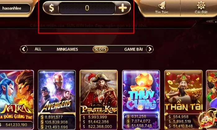 Nạp tiền Sunwin để được tham gia cá cược tại cổng game